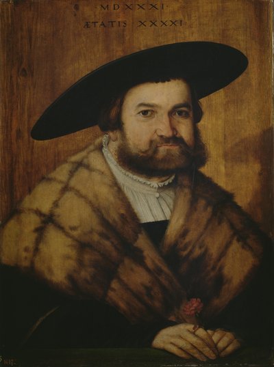 El orfebre Jorg Zurer de Augsburgo, 1531 de Christoph Amberger